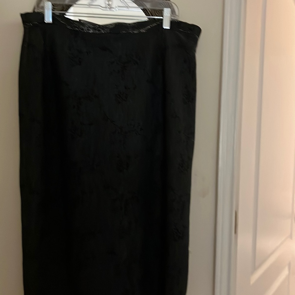 Miss Alliage skirt dark Gray/black size 20